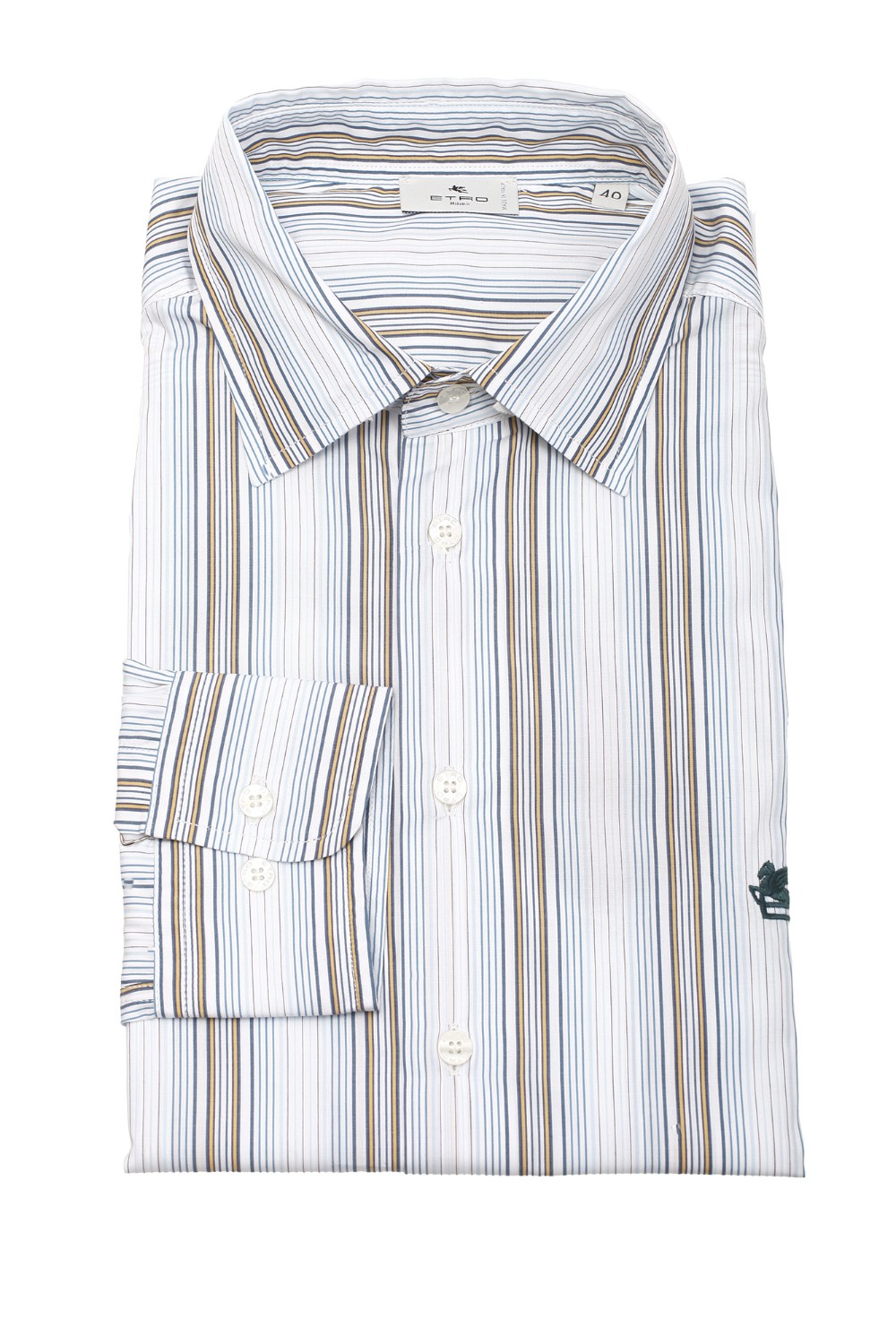 shop ETRO Saldi Camicia: Etro camicia in cotone a righe.
Camicia realizzata in cotone a righe.
Logo ricamato su petto.
Composizione: 100% cotone.
Vestibilità regular.
Polsini con doppio bottone.
Fabbricato in Italia.. MRIB0002 99TR519-S8451 number 9215922
